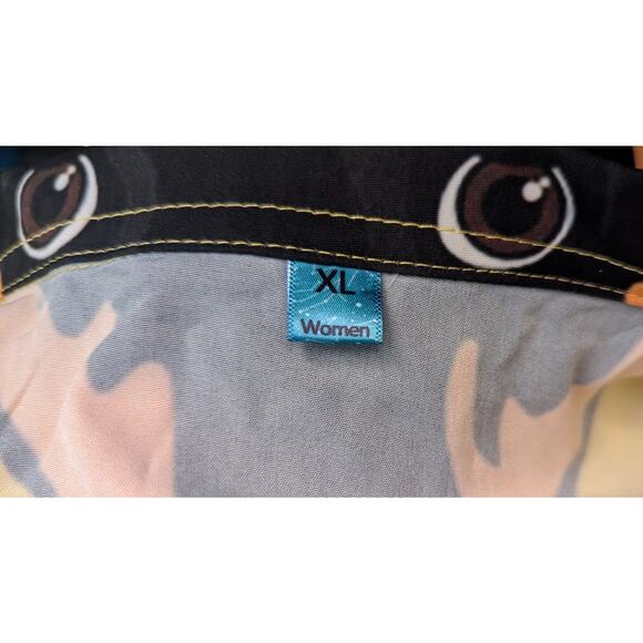 Rare Dobermann Pinscher Dog Graphic Hawaiian Camp Shirt Size XL *** Great Gift! - Picture 5 of 5